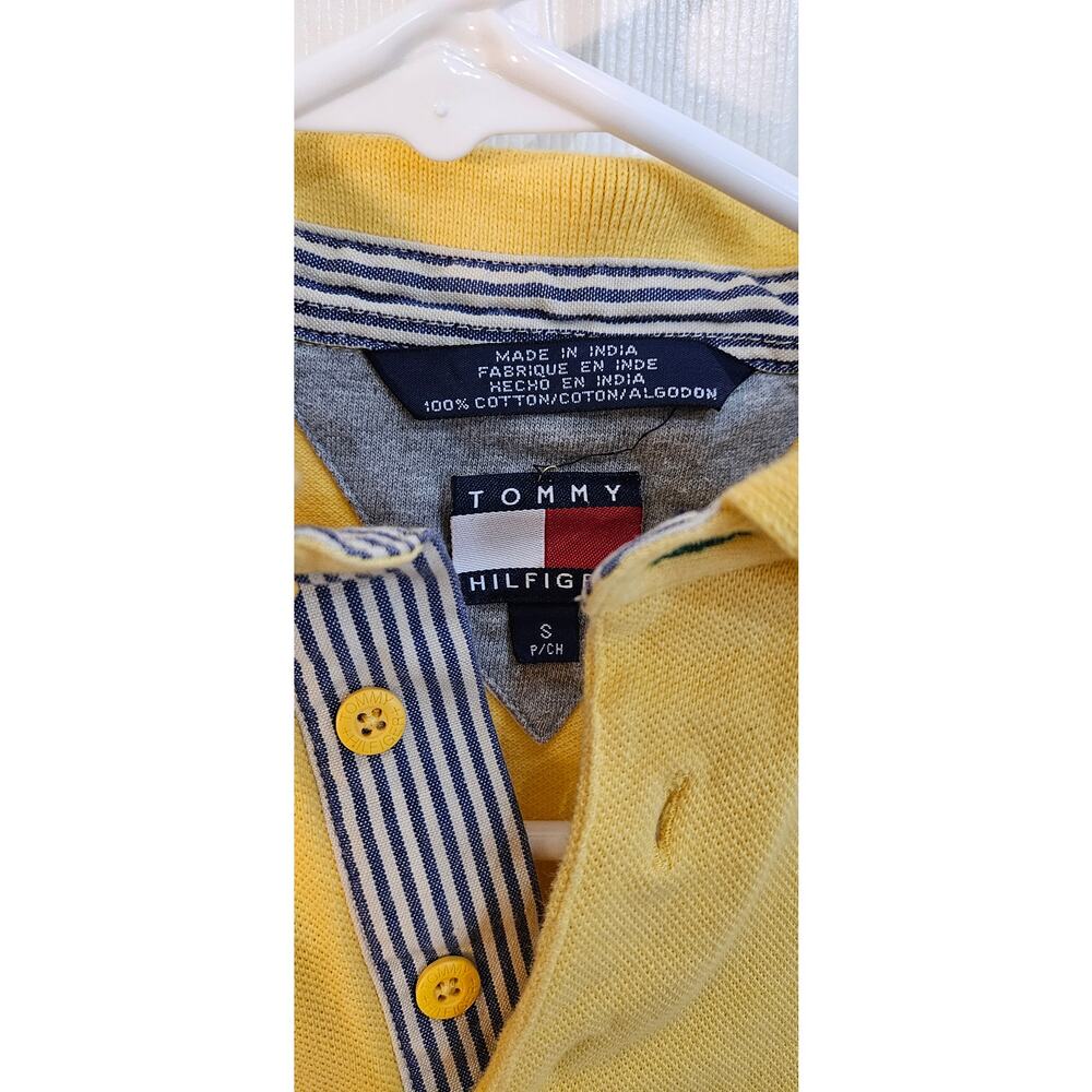 Tommy Hilfiger Men Small Polo Long Sleeve Pull Over - Picture 3 of 3